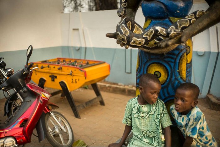 OUIDAH - Benin - Africa - Snake Temple